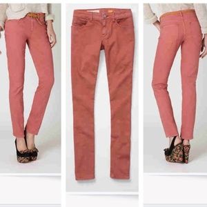 ANTHRO Pilcro Stet Slim Straight Denim